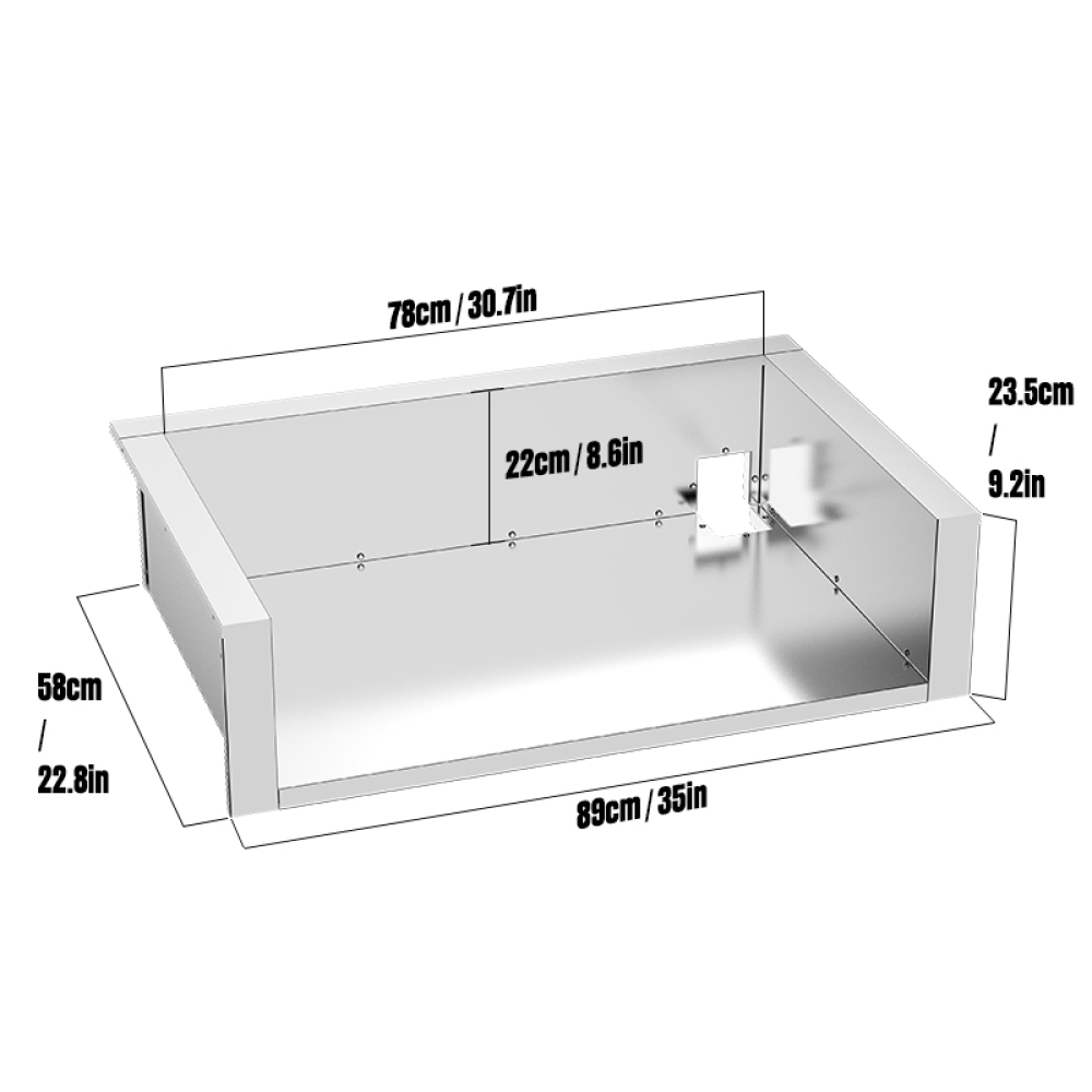 Hygrill Premium BBQ Insulation Jacket for 4-Burners Gas Grills, 32-Inch Built-in Grills