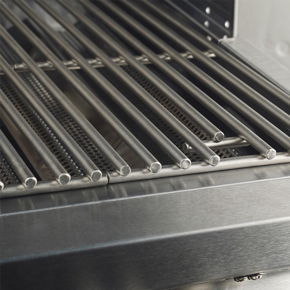 Hygrill 40-Inch Built In Grill, Stainless Steel 5-Burner Grill Head for Outdoor Kitchen, Liquid Propane