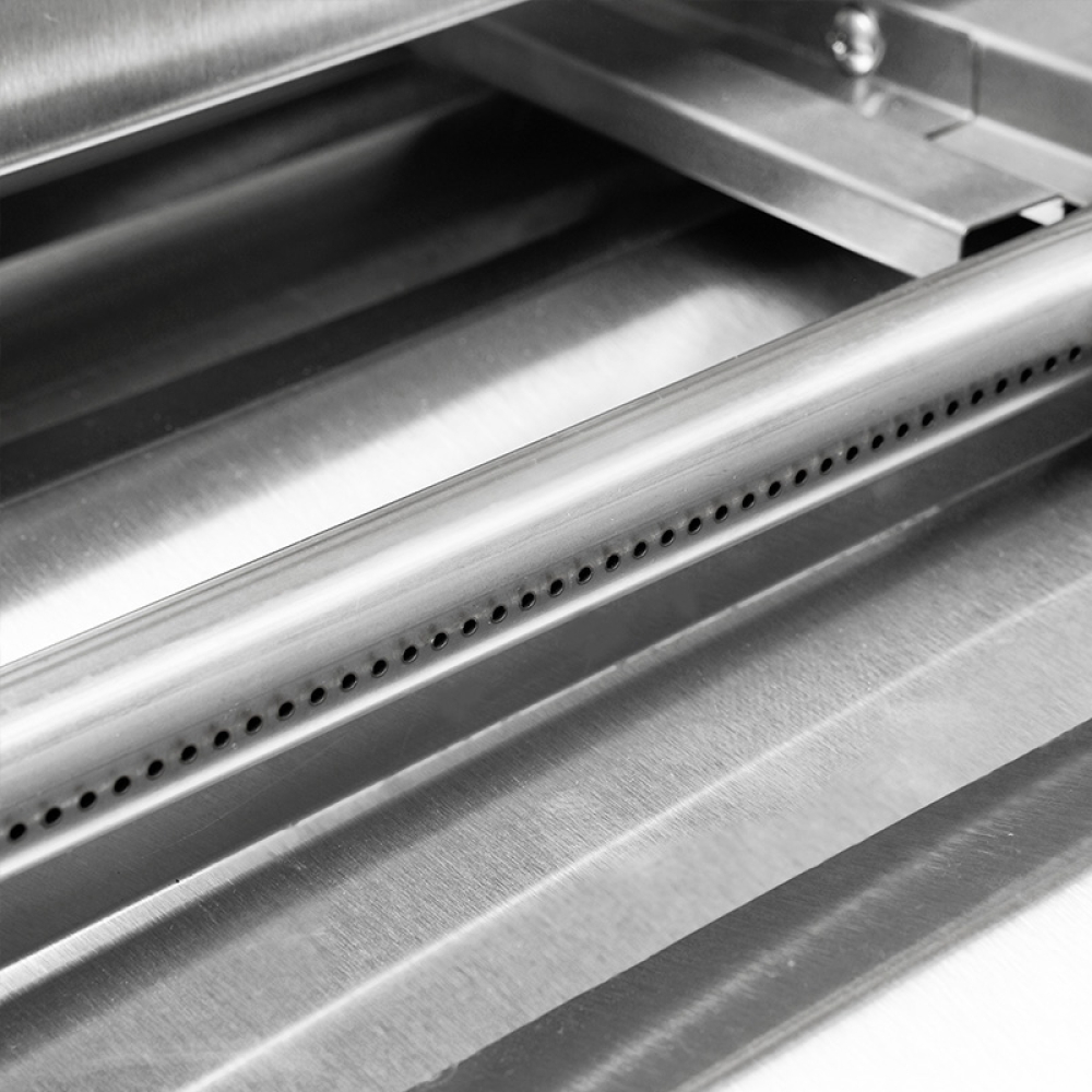 Hygrill 32-Inch Built In Grill, Stainless Steel 4-Burner Grill Head for Outdoor Kitchen, Liquid Propane